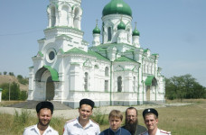 Поездка казаков в село Труновское 