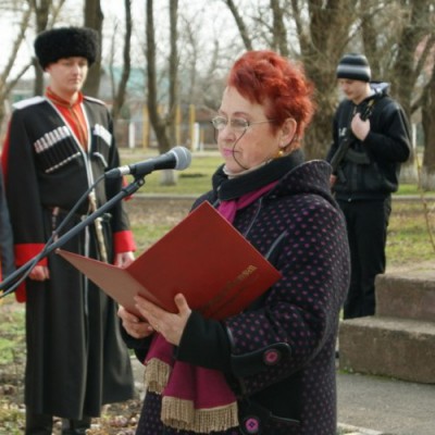 Яговцева Любовь Федоровна – председатель первичной ветеранской организации х. Ленина